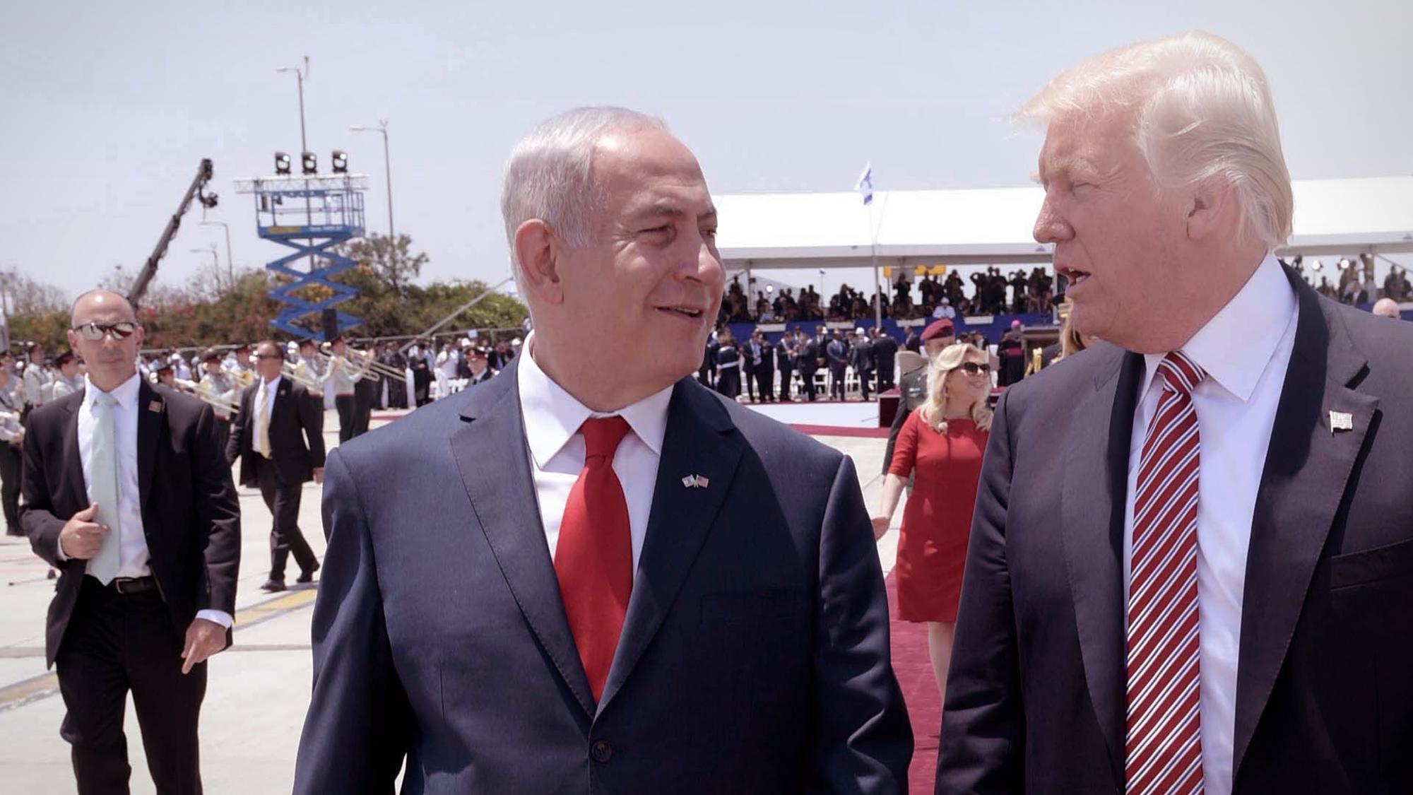 Trump Netanyahu Ben Gurión