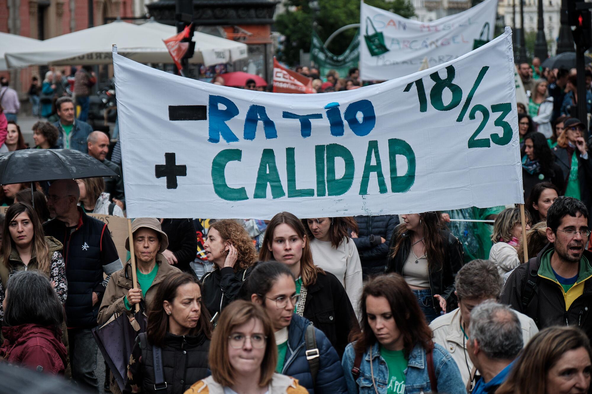 Huelga de profesores 22.05 - 7