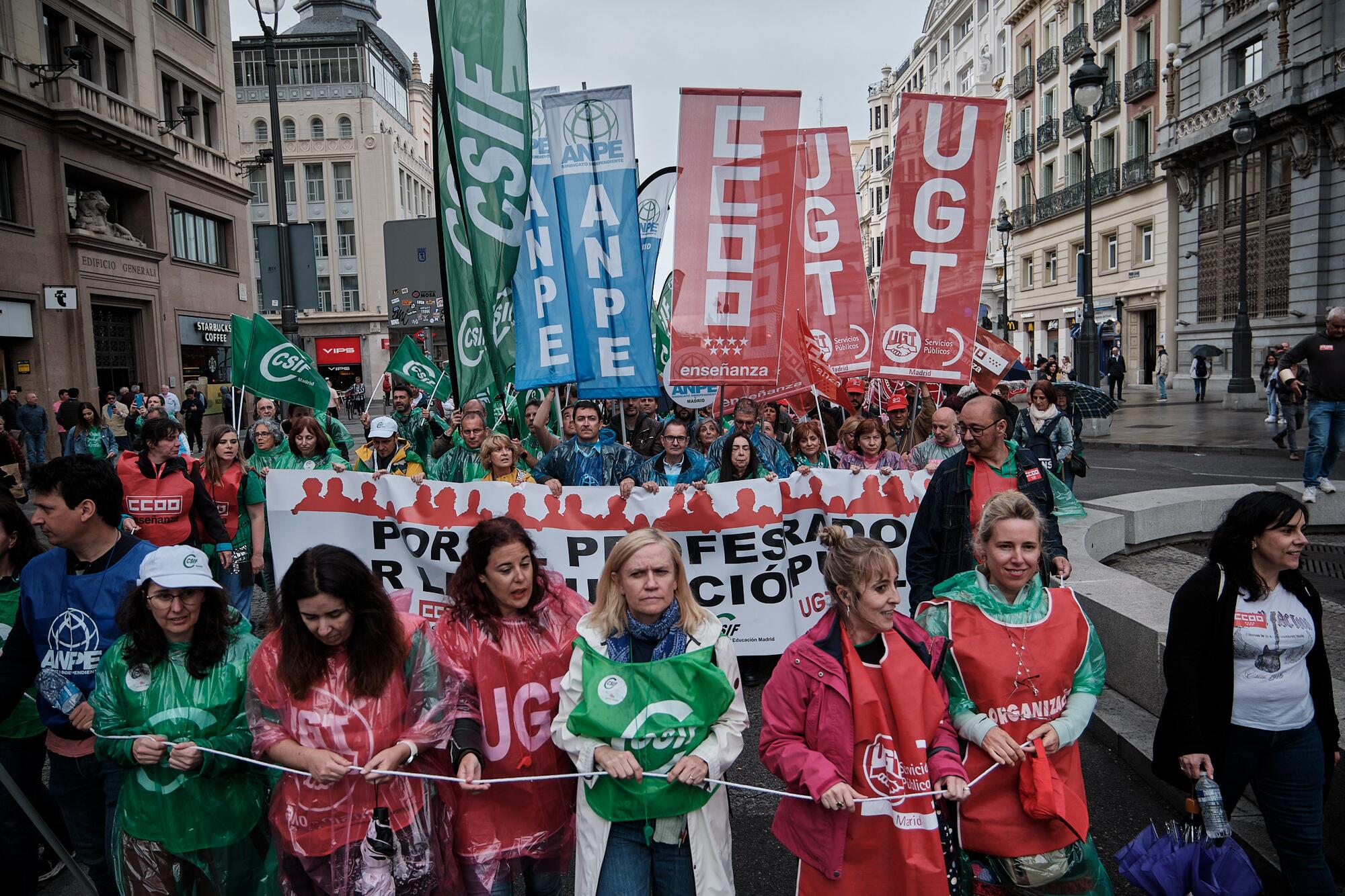 Huelga de profesores 22.05 - 6