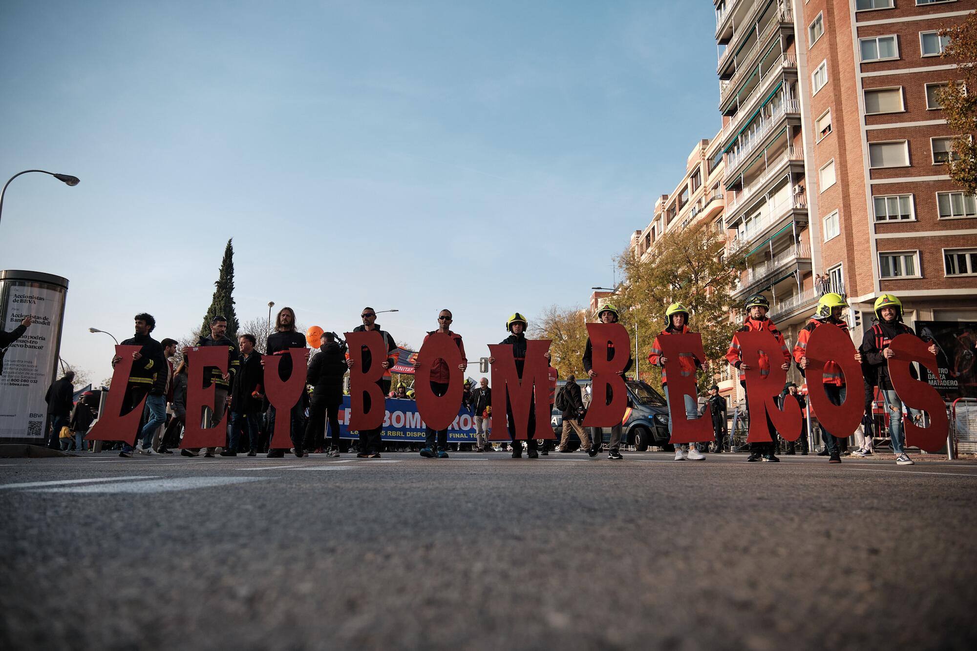 Manifestación Bomberos 30N - 1