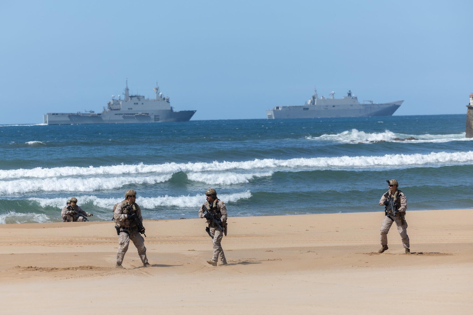 exhibición militar armada