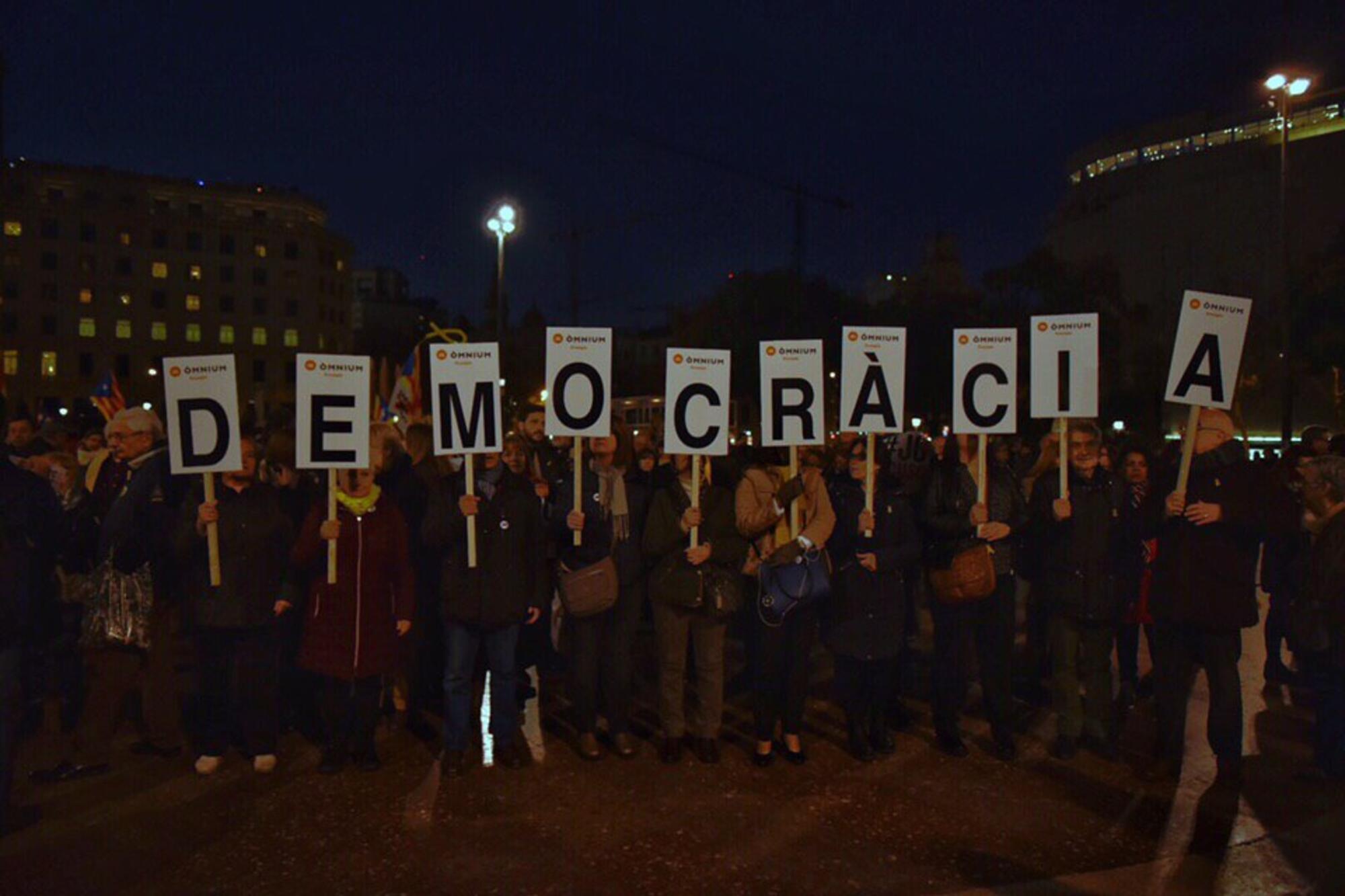 Barcelona Proces Democracia