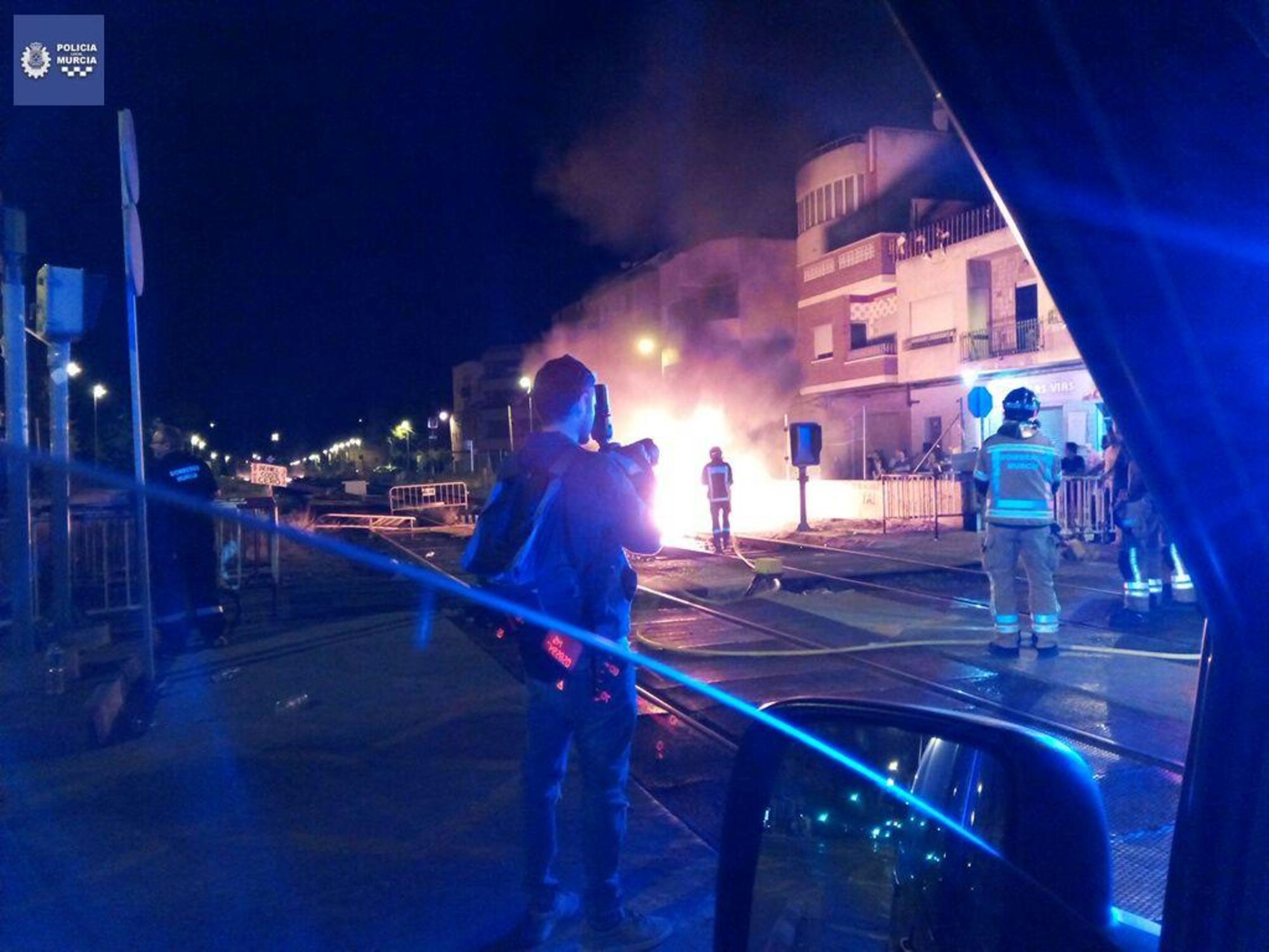 Murcia Soterramiento Incidentes Incendio