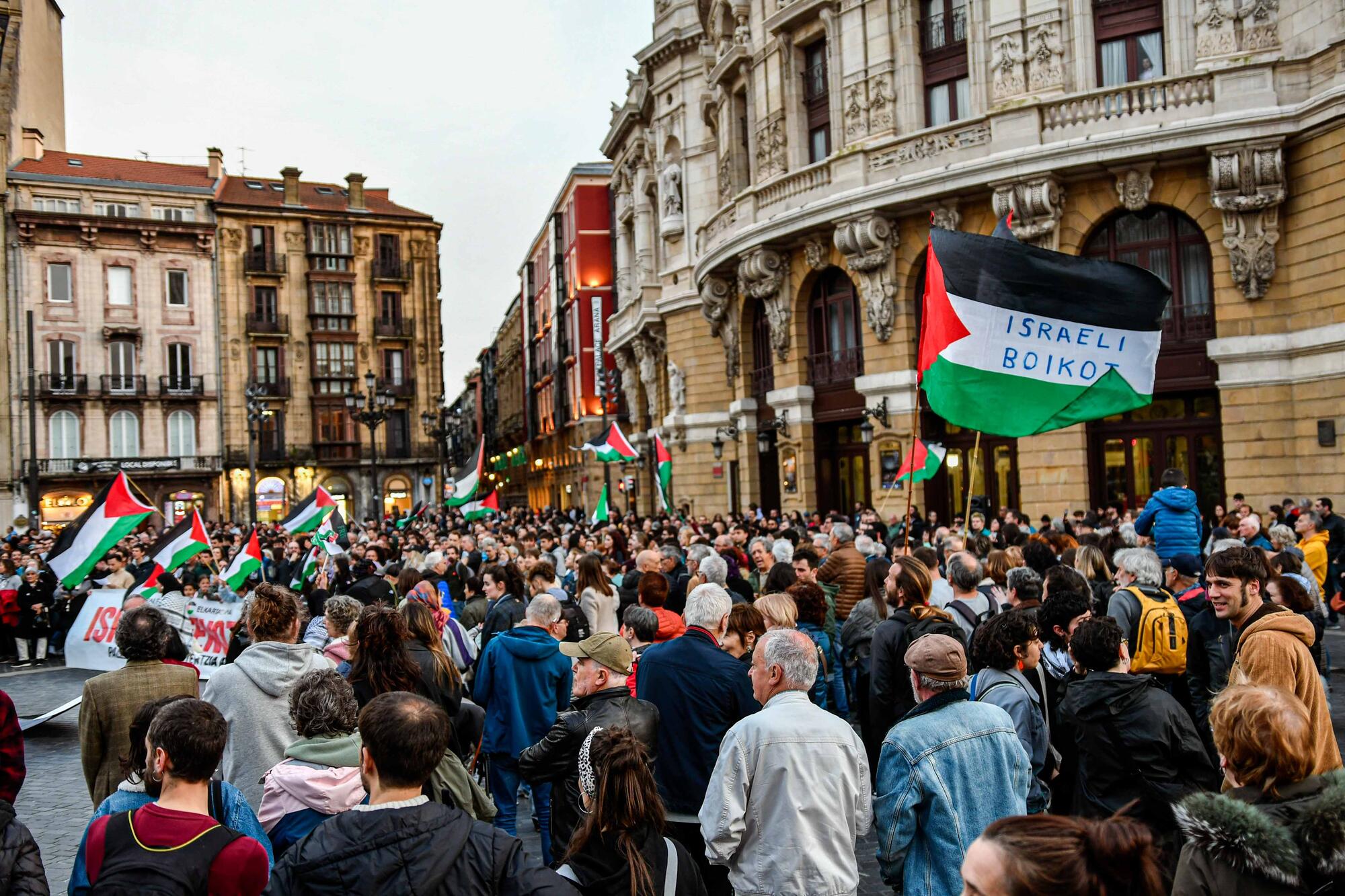 Movilización de Palestinarekin Elkartasuna en Bilbao - 3