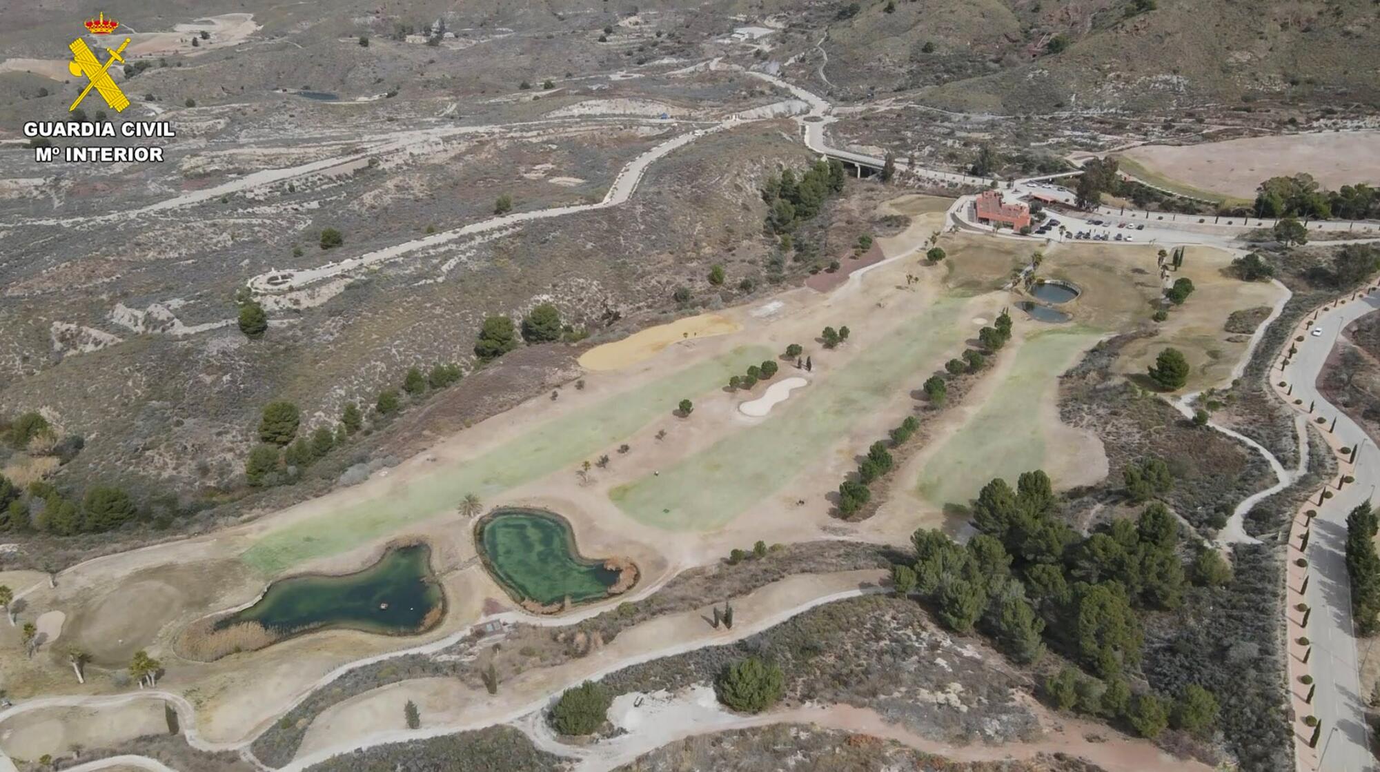 Pozos ilegales campo de golf Murcia 1