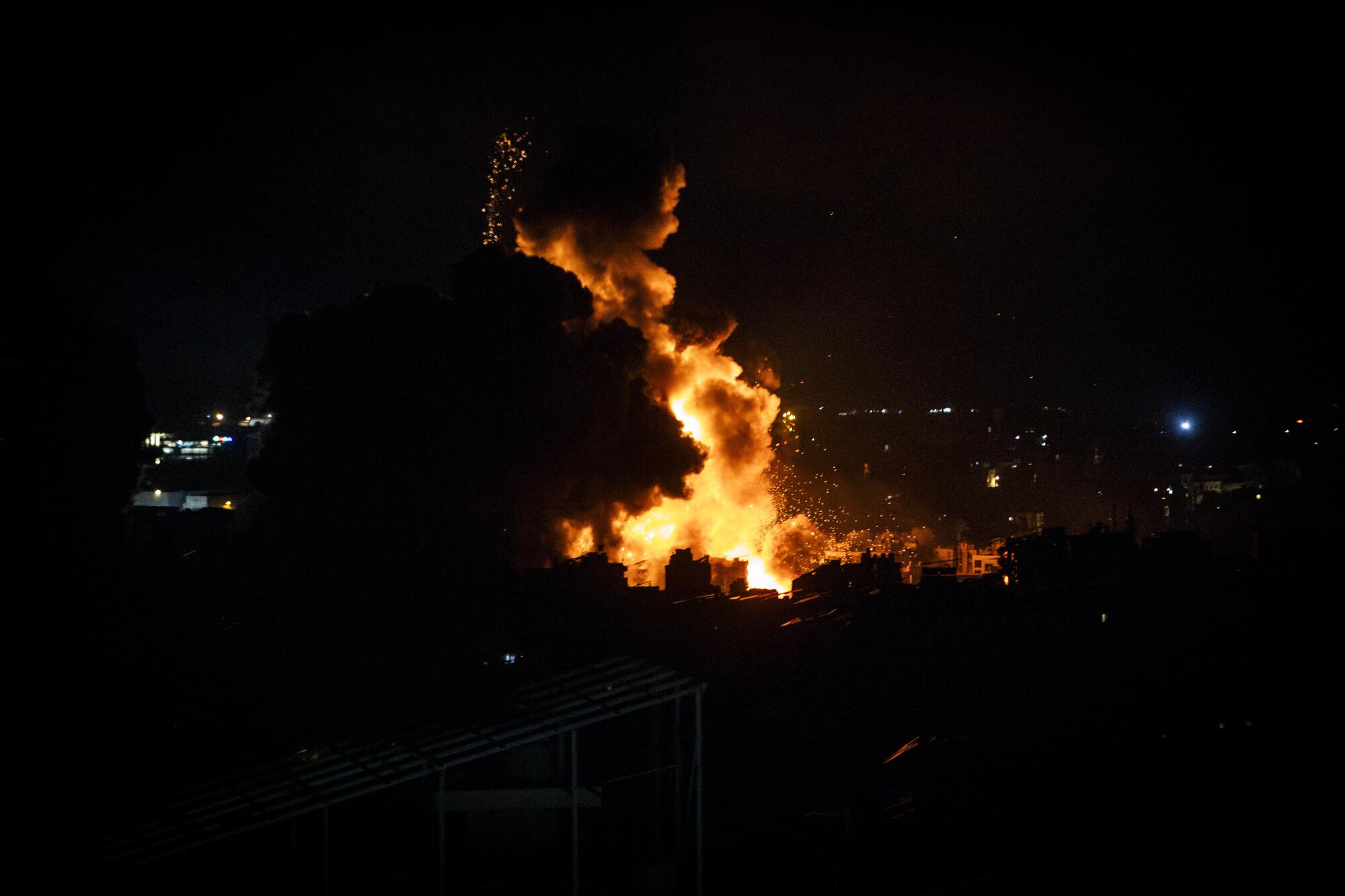 Bombardeo en Beirut