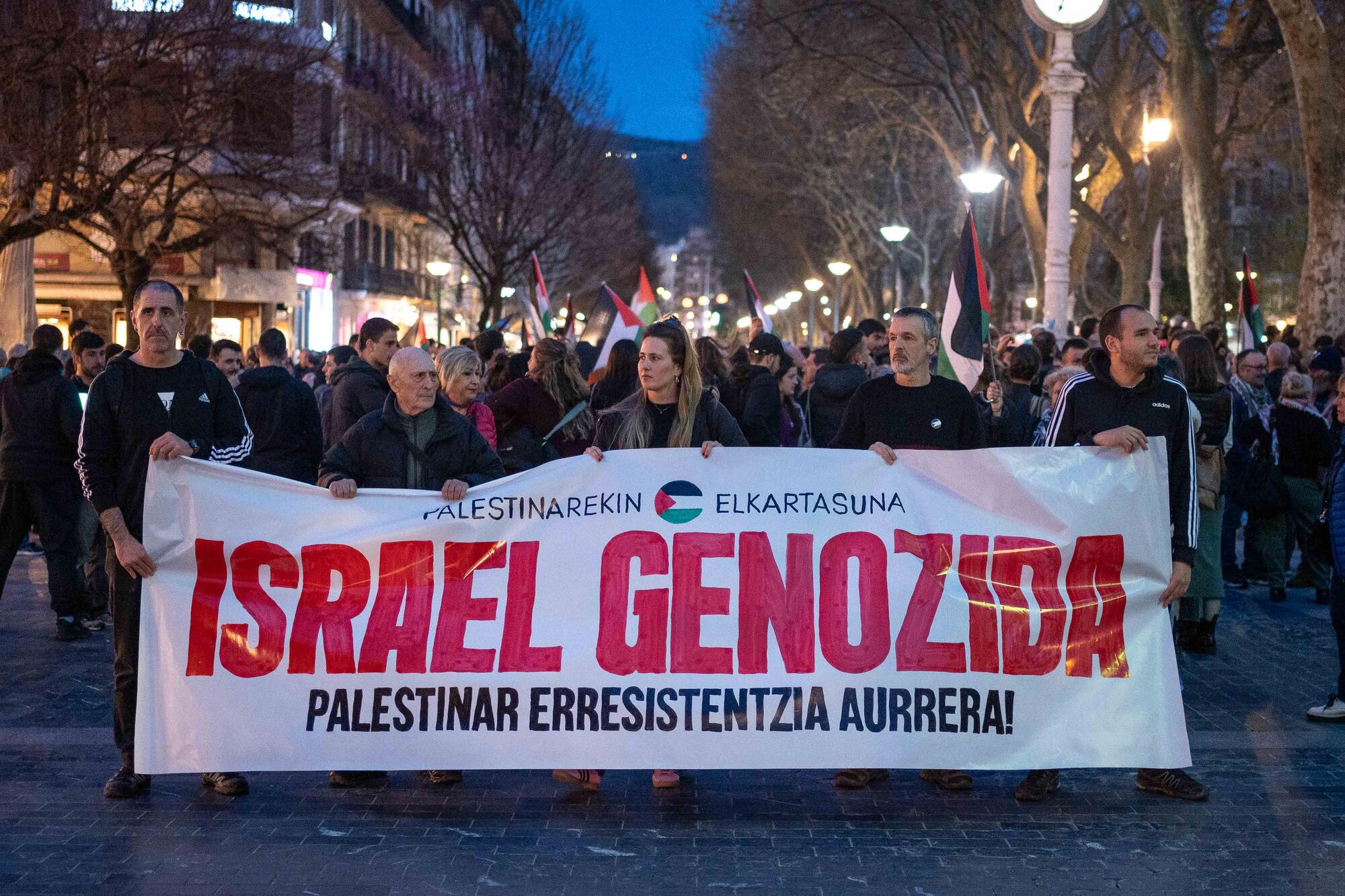 Movilización de Palestinarekin Elkartasuna en Donostia - 7