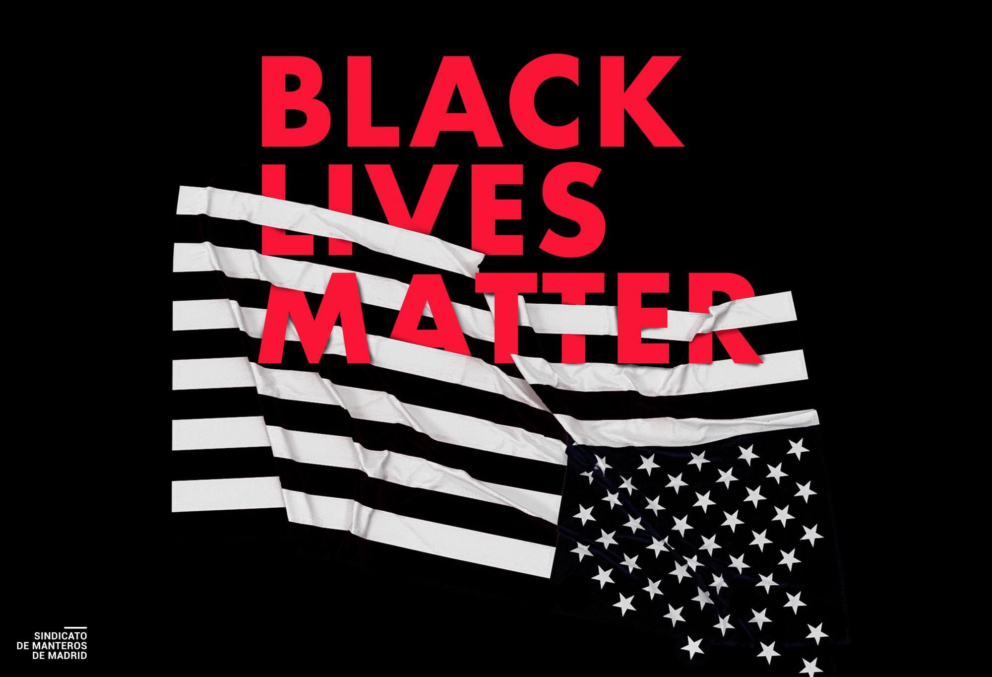 Black Lives Matter Bandera