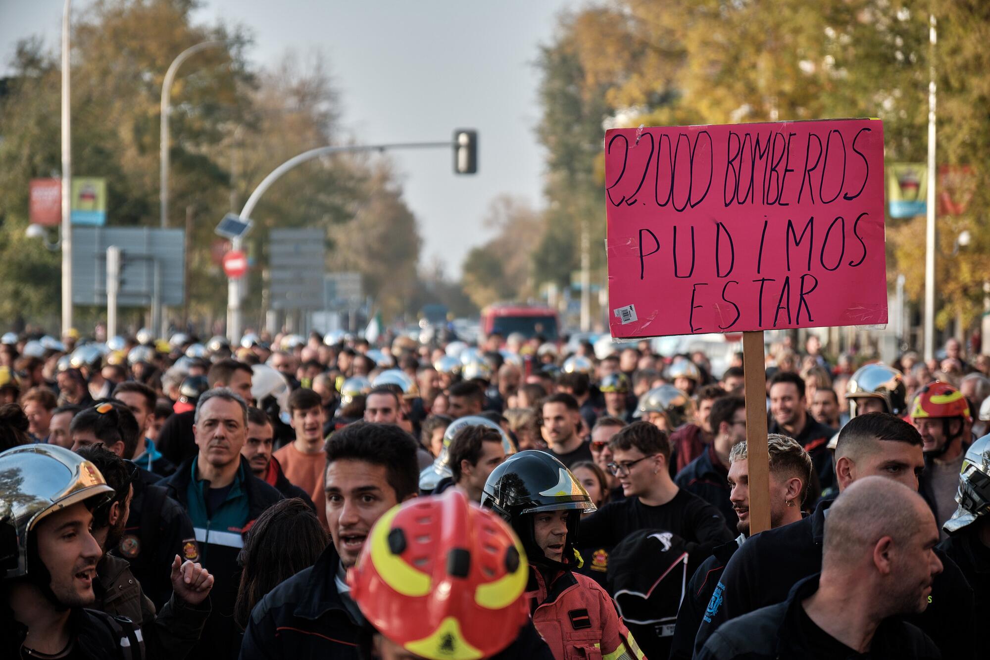 Manifestación Bomberos 30N - 8