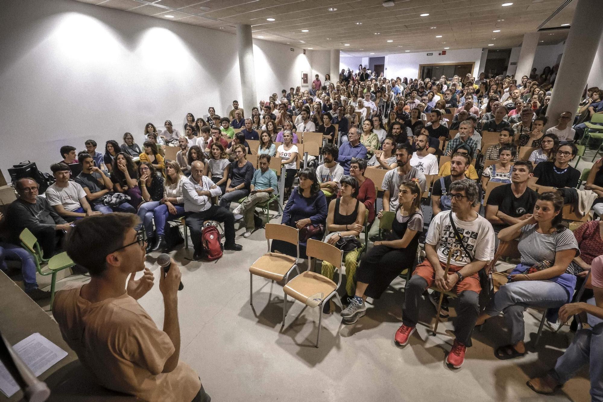 La gran marcha de Mallorca del 25 de mayo estuvo precedida de multitudinarias asambleas ciudadanas.