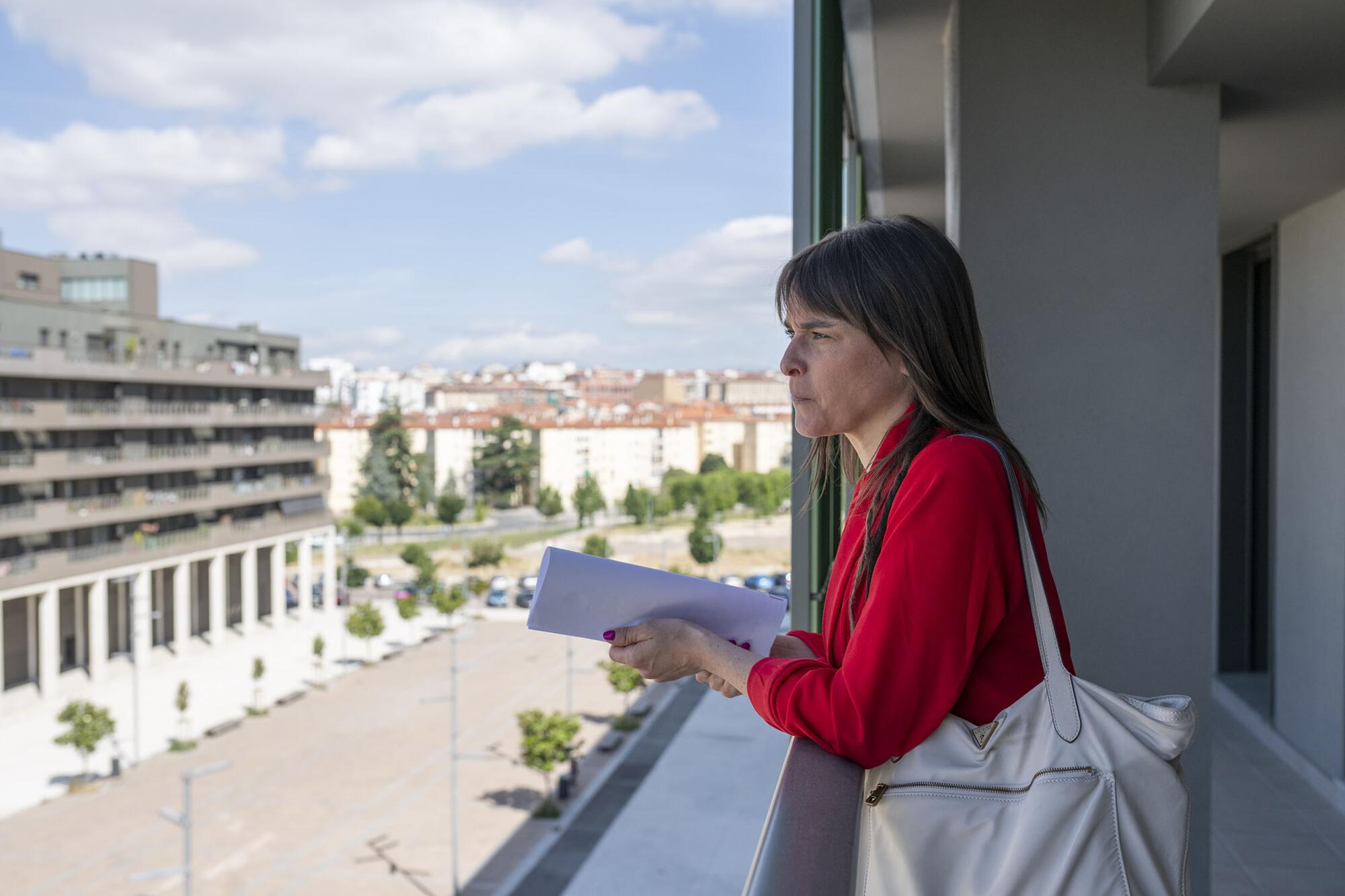 Begoña Alfaro lleva desde 2023 dirigiendo la Consejería de Vivienda, Juventud y Políticas Migratorias del Gobierno de Navarra.