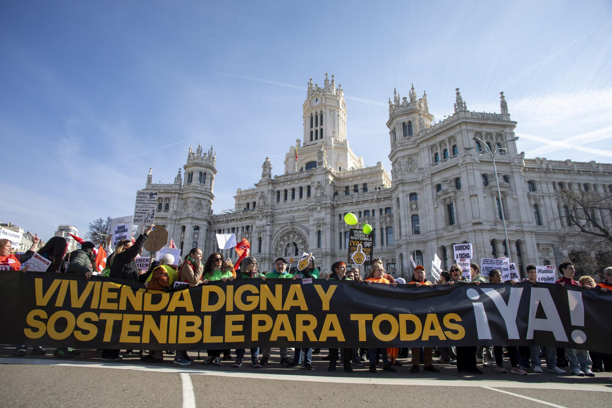 Manifestación Vivienda 9F - 6