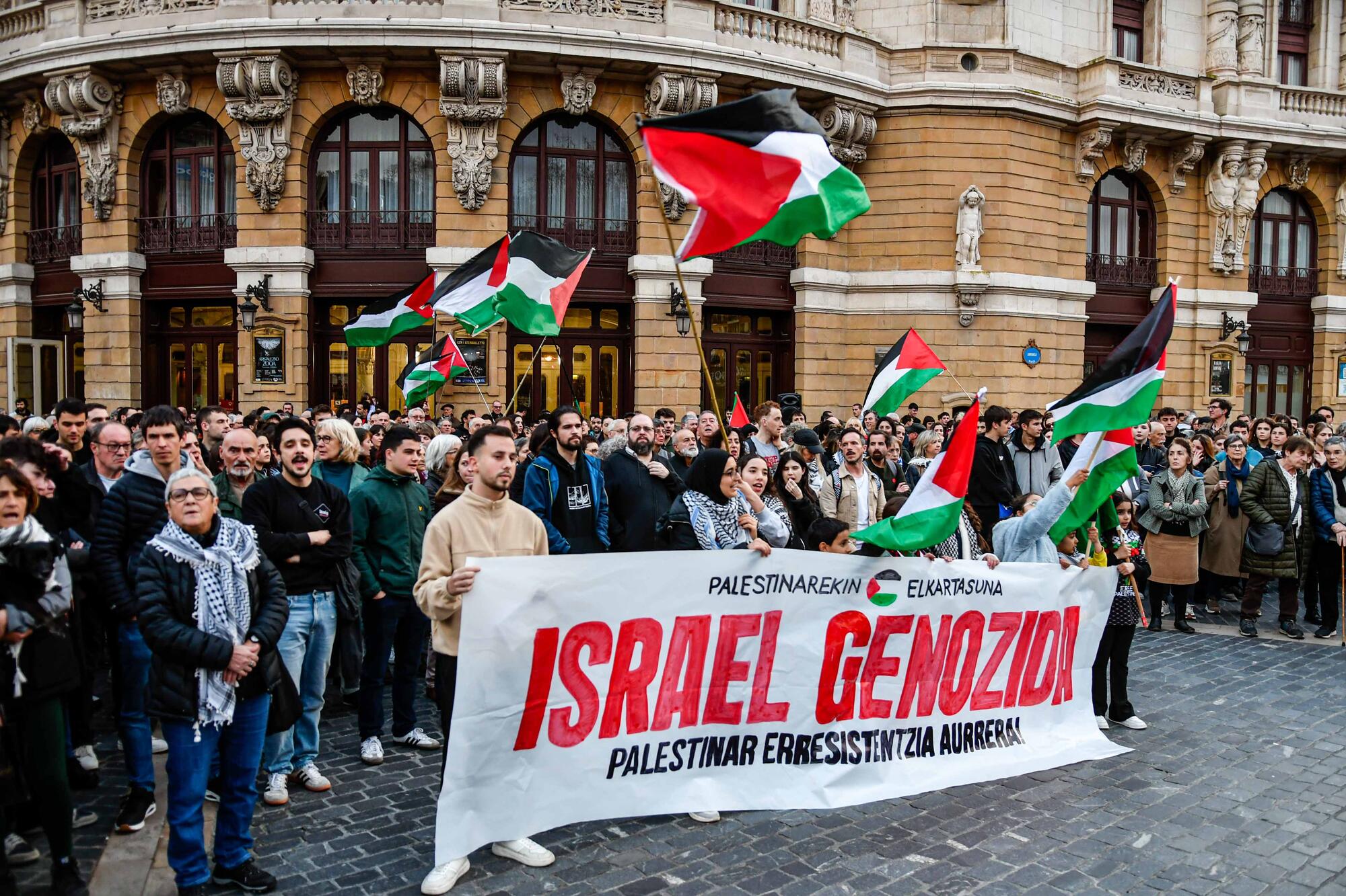 Movilización de Palestinarekin Elkartasuna en Bilbao - 5