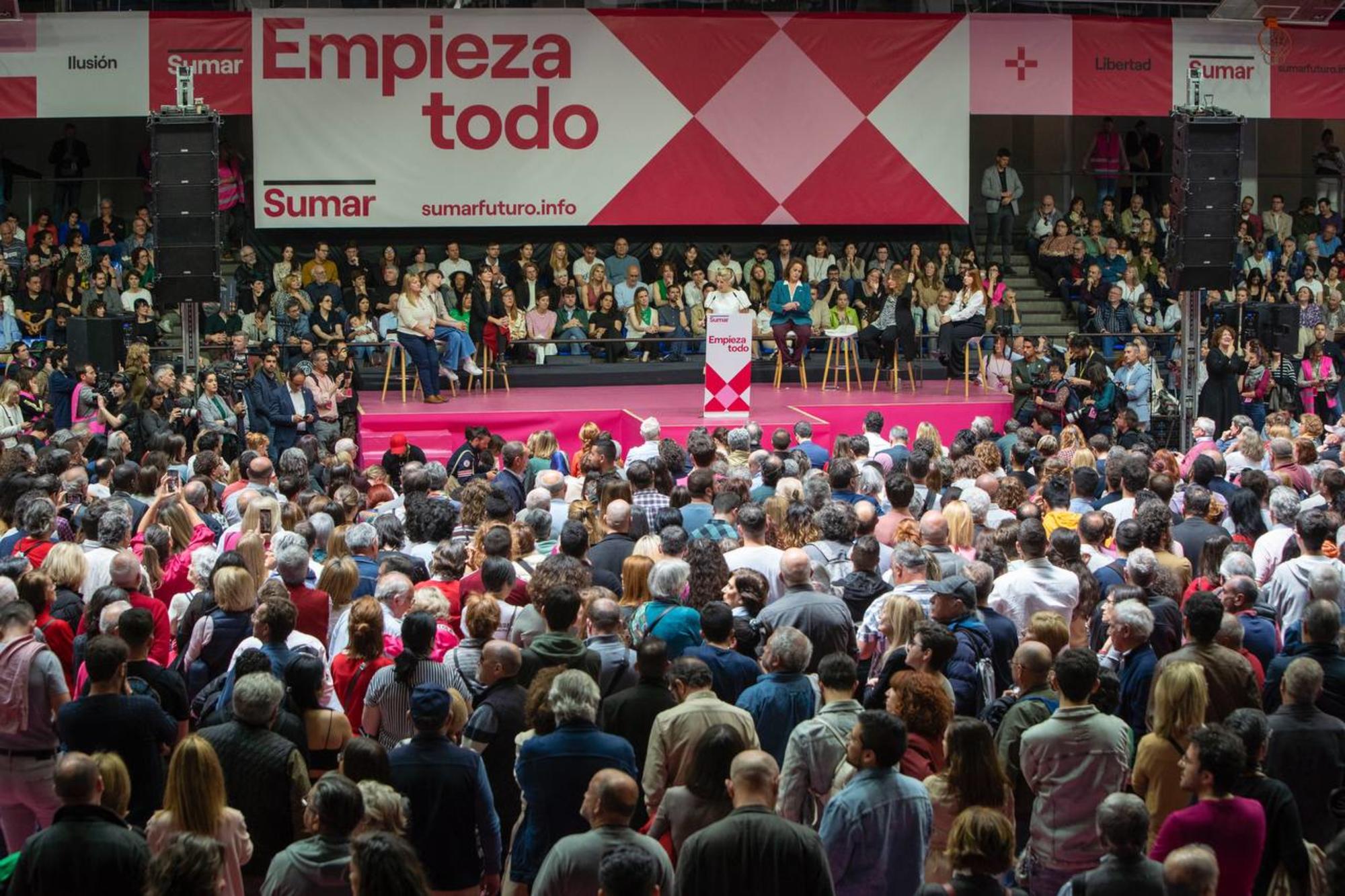 Presentación candidatura Sumar en Madrid - 2