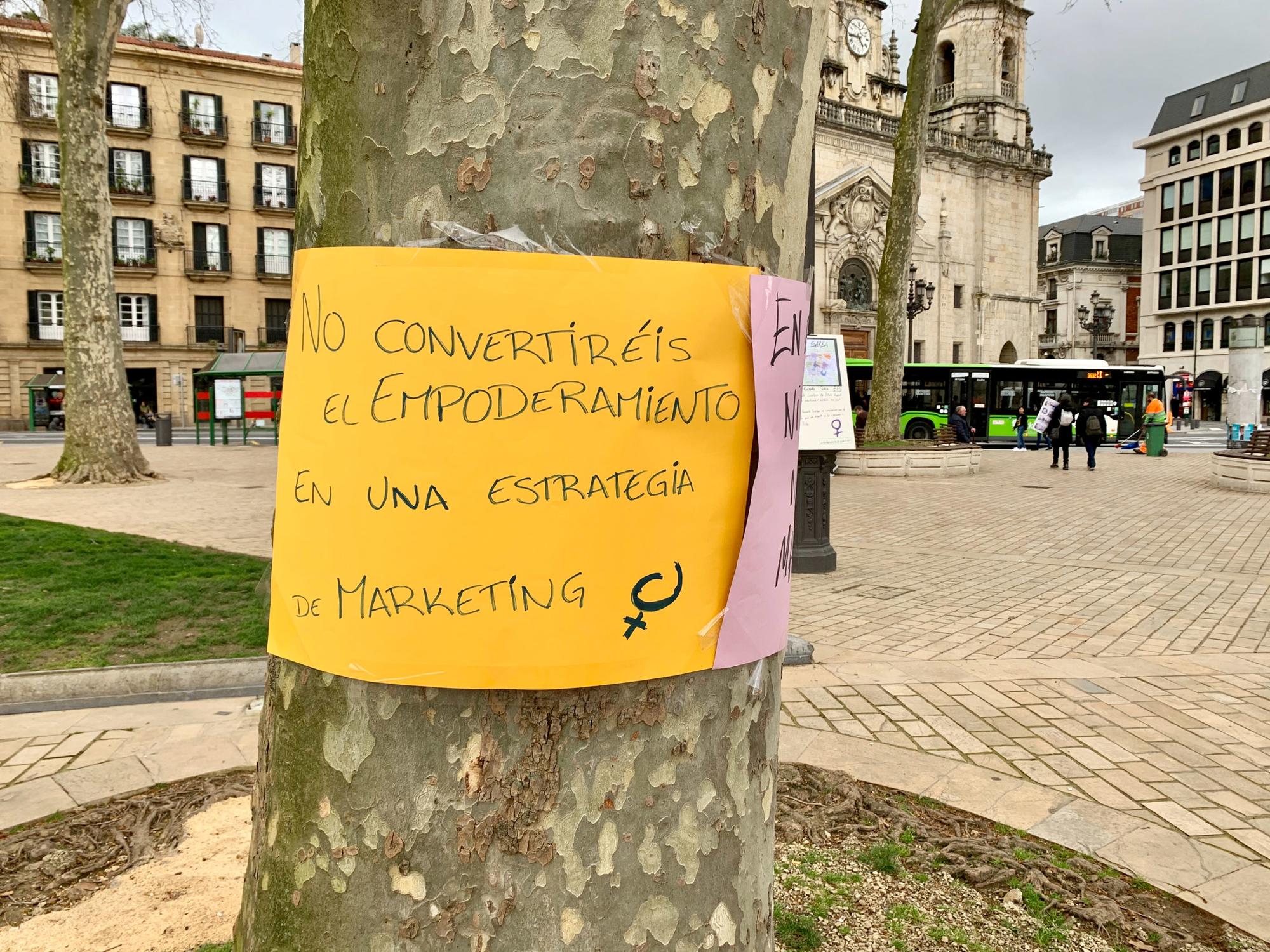 Pancarta feminista