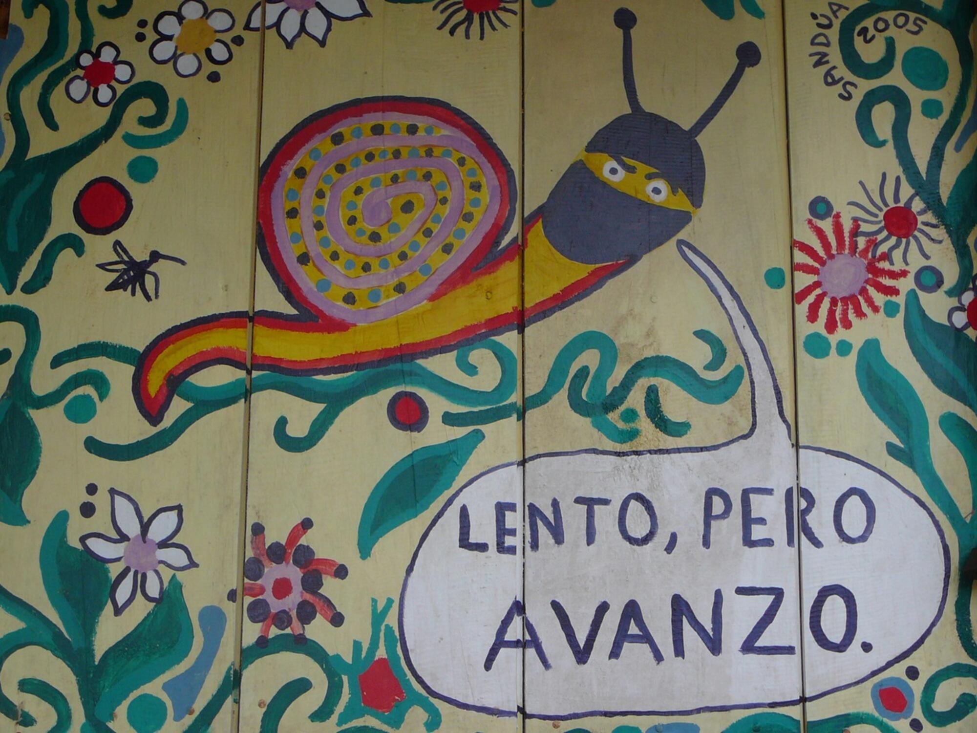 Caracol EZLN Lento pero avanzo