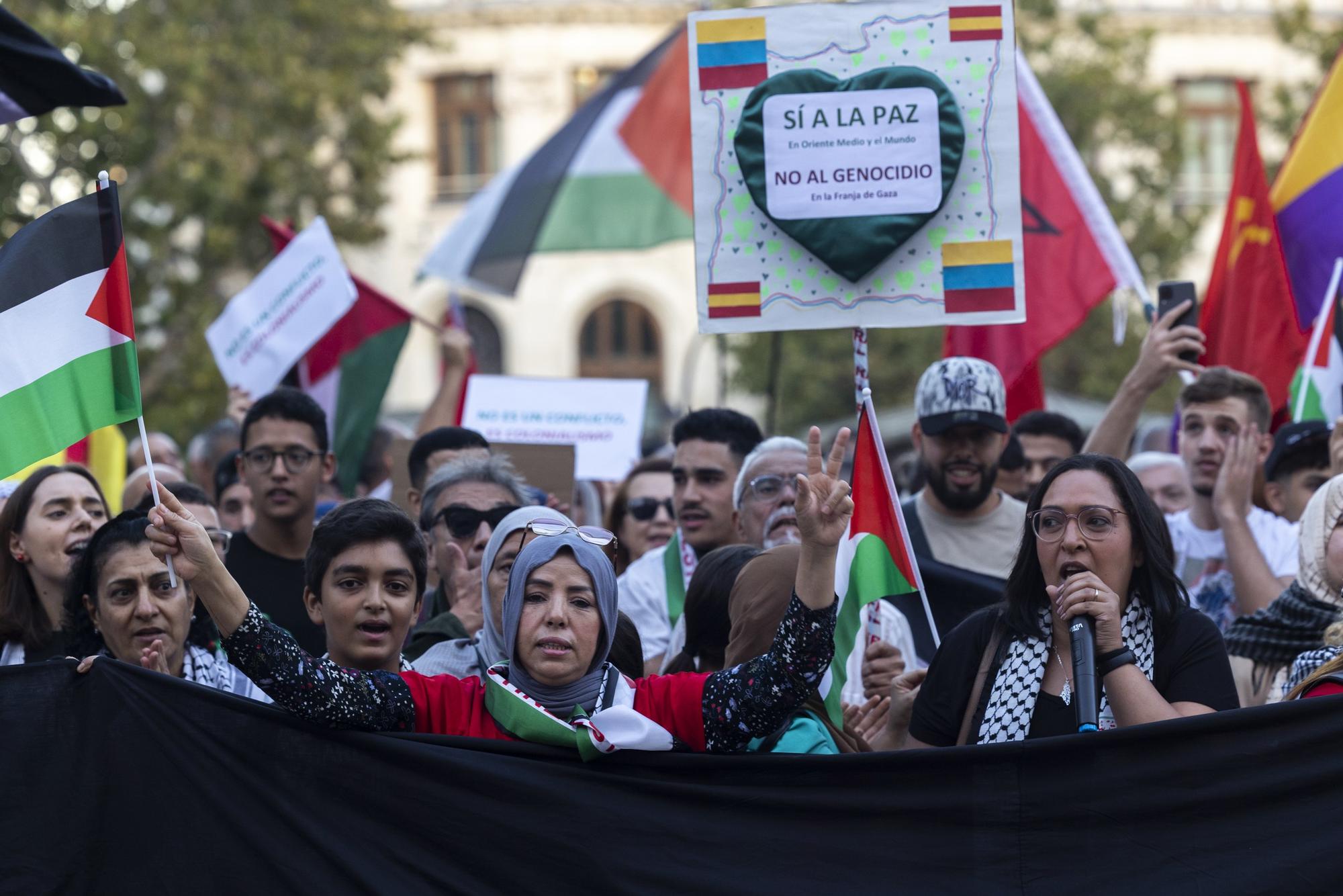 Concentraciones por todo el Estado en solidaridad con Palestina - 1