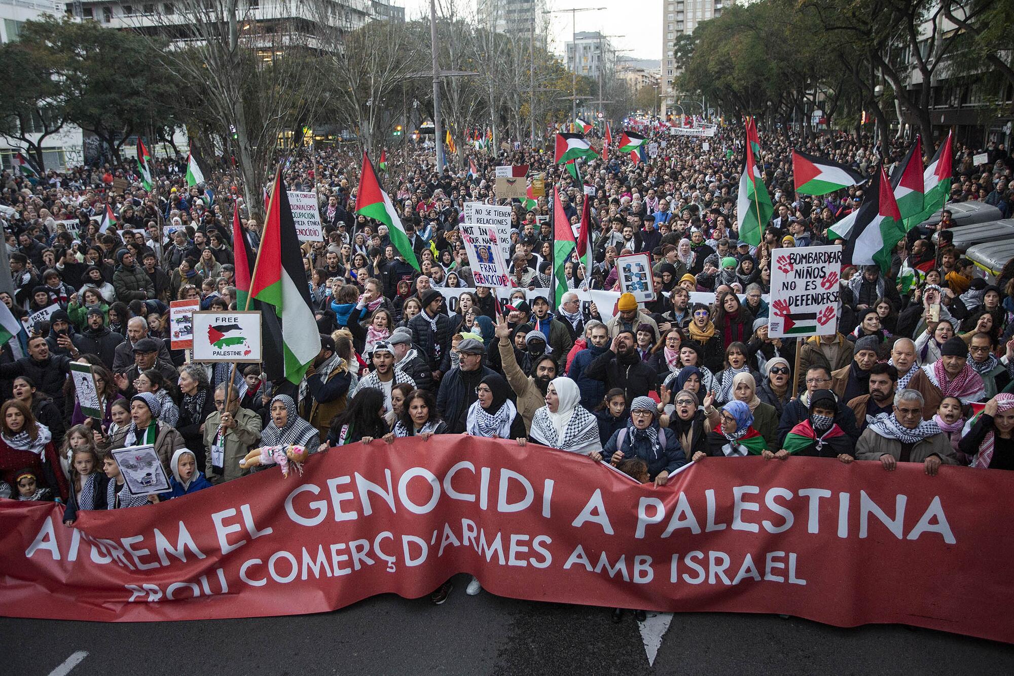 Palestina Manifestacion Barcelona - 4