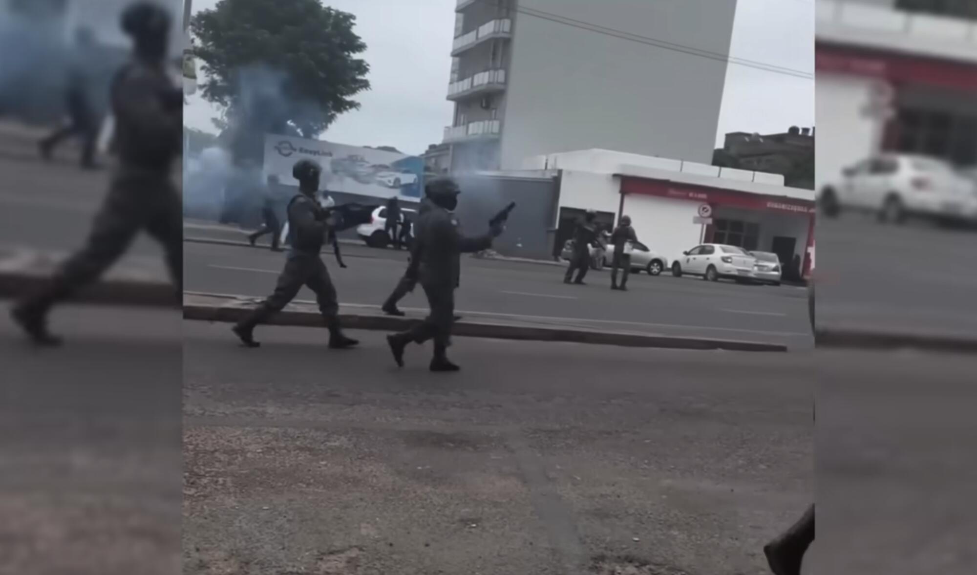 Maputo enfrentamientos