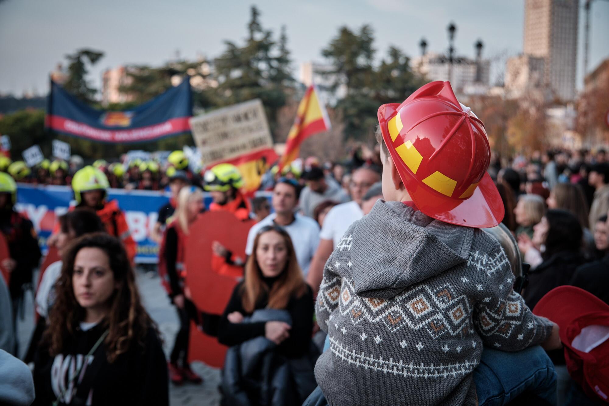 Manifestación Bomberos 30N - 4