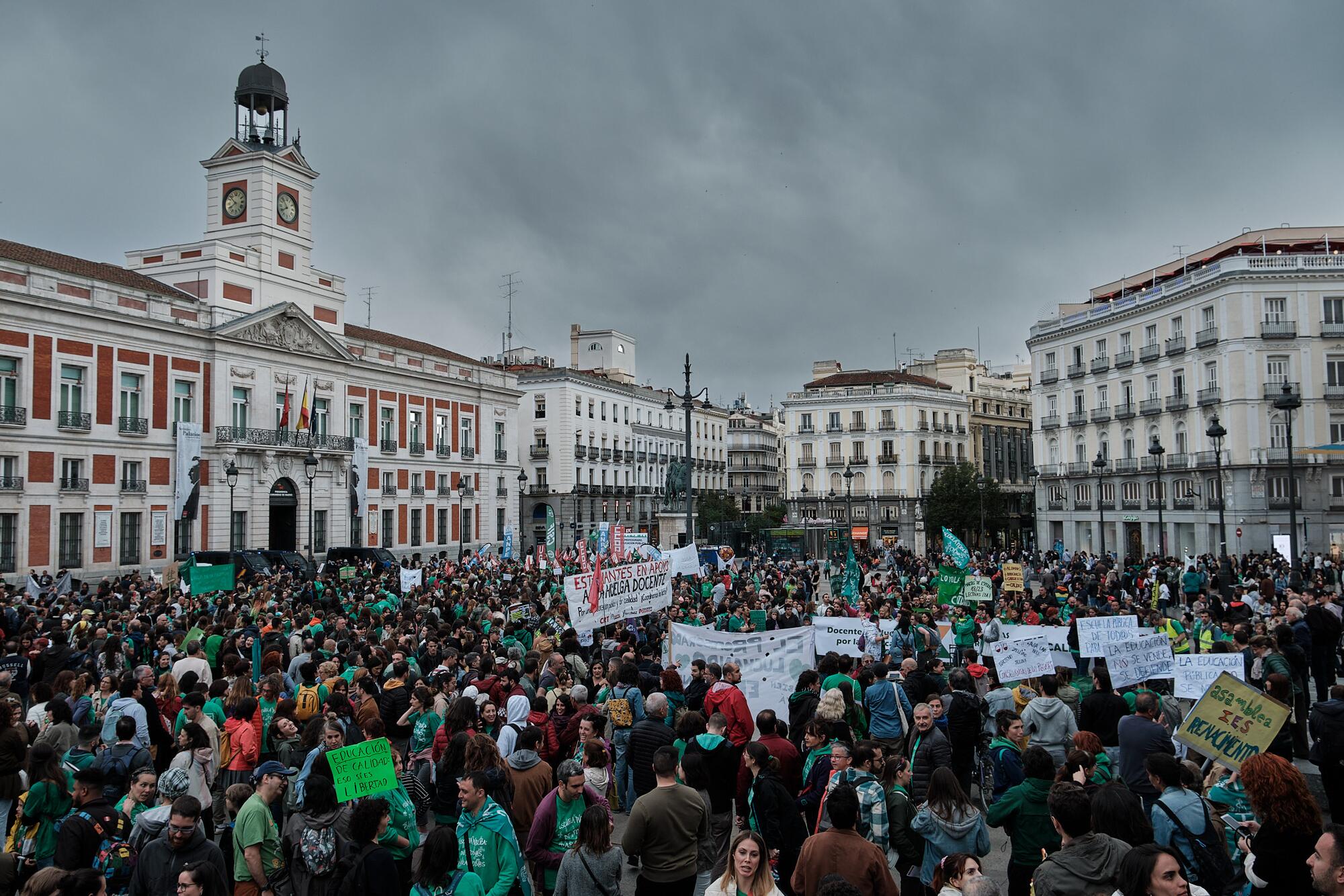 Huelga de profesores 22.05 - 12