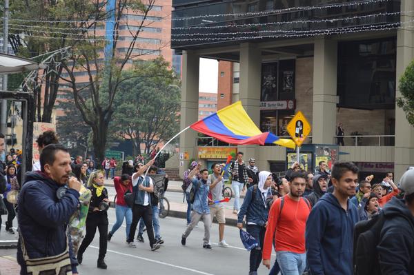 Movilizaciones en Bogotá en noviembre de 2019 - 4