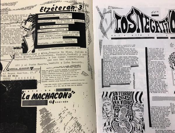 Fanzines Extremadura. Etzetera