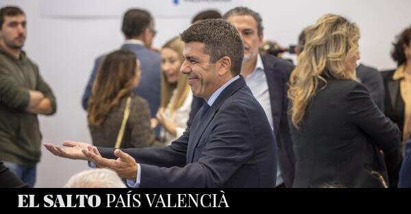 Mazón asume el discurso ultra sobre migración y medioambiente a cambio de los presupuestos