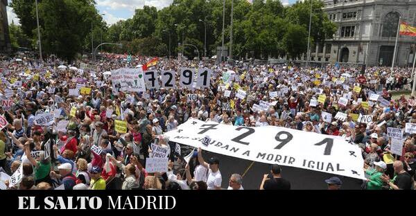 Convocan un ‘tsunami’ por los servicios públicos en la Comunidad de Madrid