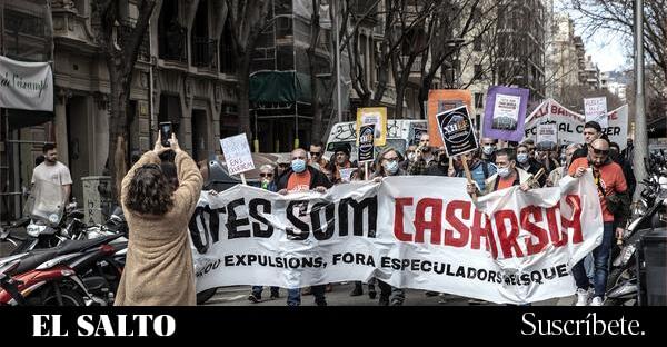 Barcelona se vuelca en la defensa de la Casa Orsola ante su primer desahucio