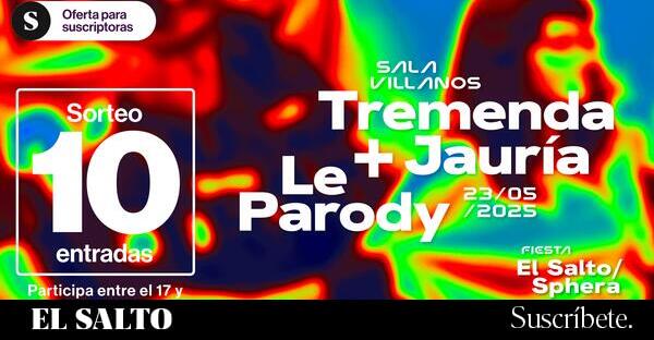 Consigue gratis tu entrada para el concierto de Tremenda Jauría y Le Parody