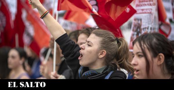 saúde mental |  Centenas de jovens protestam pela saúde mental durante o dia da greve estudantil – El Salto